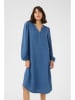 Kaffe Kleid in Blau