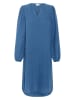 Kaffe Kleid in Blau