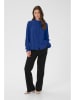 Cream Bluse in Blau