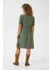Cream Kleid in Grün