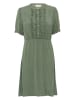 Cream Kleid in Grün