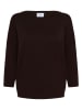 SAINT TROPEZ Sweter w kolorze ciemnobrązowym
