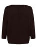 SAINT TROPEZ Sweter w kolorze ciemnobrązowym