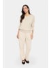 SAINT TROPEZ Sweter w kolorze beżowym