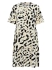 CULTURE Kleid in Creme/ Schwarz