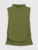 4F Top sportowy w kolorze khaki