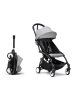 Stokke® Kinderwagen "YOYO³ + BABYZEN™ YOYO 6+ + YOYO® Bag" in Stone – ab 6 Monaten