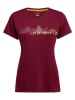 LA SPORTIVA Shirt "Peaks" bordeaux