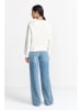Rich & Royal Sweatshirt in Creme