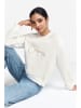 Rich & Royal Sweatshirt in Creme