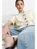 Rich & Royal Cardigan in Creme