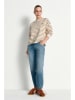 Rich & Royal Bluza w kolorze kremowym