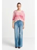 Rich & Royal Wollpullover in Pink/ Beige