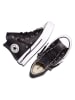 Converse Leder-Sneakers "Converse Chuck Taylor All Star Lift" in Schwarz