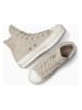 Converse Skórzane sneakersy "Chuck Taylor All Star Lift Platform" w kolorze beżowym
