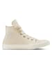 Converse Leder-Sneakers "Chuck Taylor All Star Hi" in Beige
