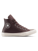Converse Leder-Sneakers "Chuck Taylor All Star Hi" in Braun