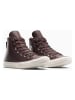 Converse Leder-Sneakers "Chuck Taylor All Star Hi" in Braun
