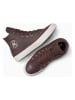 Converse Leder-Sneakers "Chuck Taylor All Star Hi" in Braun