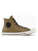 Converse Leder-Sneakers "Chuck Taylor All Star Hi" in Khaki