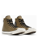 Converse Leder-Sneakers "Chuck Taylor All Star Hi" in Khaki