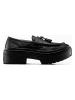 Converse Skórzane mokasyny "Chuck Taylor All Star" w kolorze czarnym