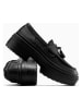 Converse Skórzane mokasyny "Chuck Taylor All Star" w kolorze czarnym