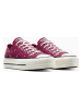 Converse Sneakers "Chuck Taylor All Star Lift Platform" in Bordeaux