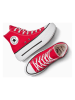 Converse Sneakersy "Chuck Taylor All Star Double Stack" w kolorze czerwonym