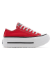 Converse Sneakersy "Chuck Taylor All Star Double Stack" w kolorze czerwonym