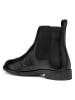 Geox Leren chelseaboots "Jaylon 2" zwart