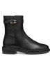 Geox Leder-Boots "Walk Pleasure" in Schwarz