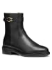 Geox Leren boots "Walk Pleasure" zwart