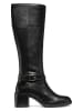 Geox Leder-Stiefel "Serilda" in Schwarz