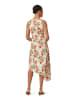 Scotch & Soda Kleid in Beige/ Rot