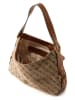Guess Schultertasche in Beige/ Hellbraun - (B)36 x (H)26 x (T)11 cm