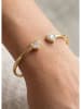 atelier MIU Vergulde armband met zirkonia