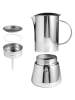 Adler Kawiarka w kolorze srebrnym do espresso - 620 ml
