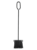 Adler Brandhoutrek zwart - (B)33,6 x (H)76,6 x (D)30 cm