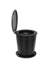 Adler Faltbare Reisetoilette "CR 1041" in Schwarz - 21 l