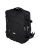 Adler Reis-/businessrugzak zwart - (B)30 x (H)40 x (D)20 cm