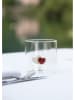 WD lifestyle Szklanka "Hearts" w kolorze czerwonym - 250 ml