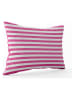 WD lifestyle Poduszka outdoorowa w kolorze różowo-białym - 35 x 25 cm