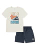 Converse 2tlg. Outfits in Creme/ Dunkelblau