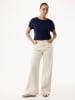 Mexx Spijkerbroek - wide leg fit - crème
