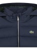Lacoste Kids Doorgestikte jas donkerblauw