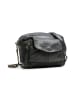 Pieces Leren schoudertas "Aina" zwart - (B)24 x (H)17 x (D)4 cm