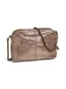 Pieces Leren schoudertas "Aina" taupe - (B)24 x (H)17 x (D)4 cm