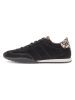 Gabor Leder-Sneakers in Schwarz