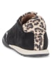 Gabor Leder-Sneakers in Schwarz